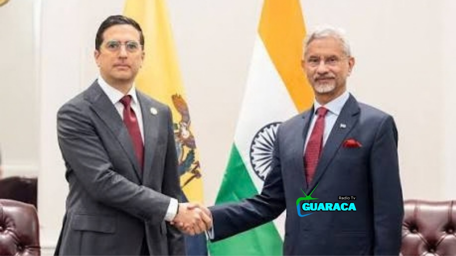 Roberto Kury se reunió con Subrahmanyam Jaishankar, canciller de la India, en EE.UU.